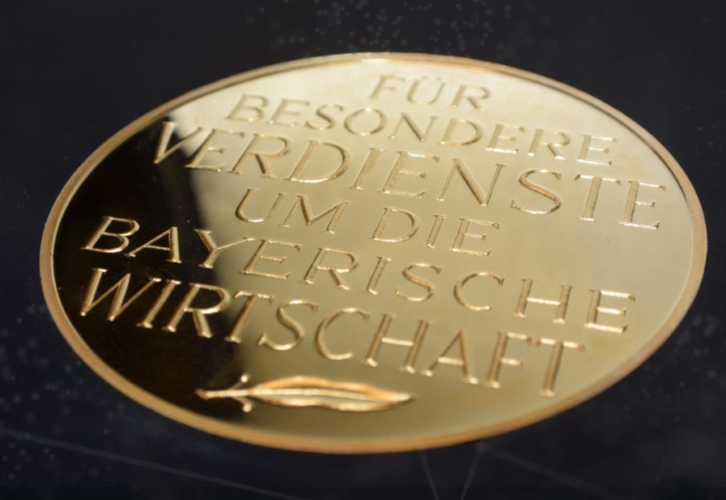 Bayrische Wirtschaftsmedaille 2016